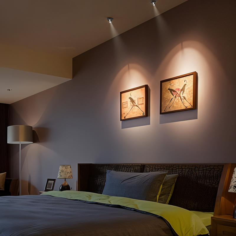 Nara – Mini LED Spotlight Dimbaar met Afstandsbediening