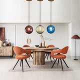 Nara – Glazen Bol Hanglamp met Warme, Diffuse Verlichting