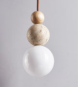 Travertine Lava Stone Hanglamp