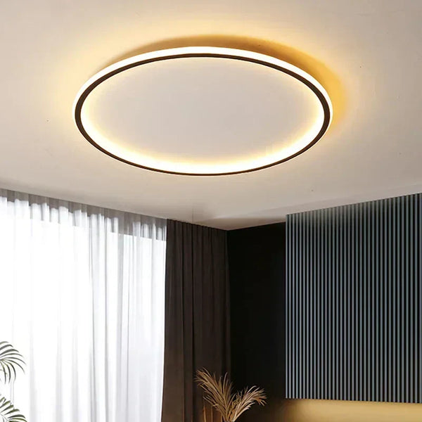 Scandinavische LED Plafondlamp – Minimalisme in Lichtvorm