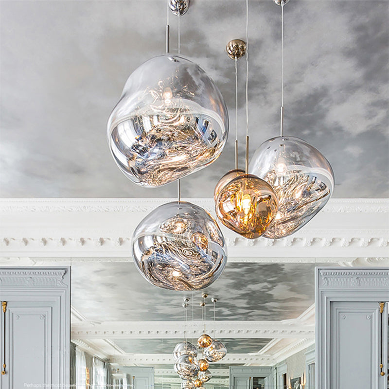 Nara – Bolvormige Hanglamp met Semi-Transparante Gloed