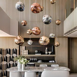 Nara – Bolvormige Hanglamp met Semi-Transparante Gloed