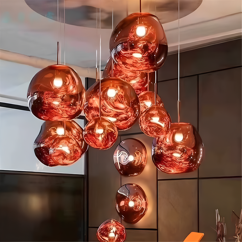 Nara – Bolvormige Hanglamp met Semi-Transparante Gloed