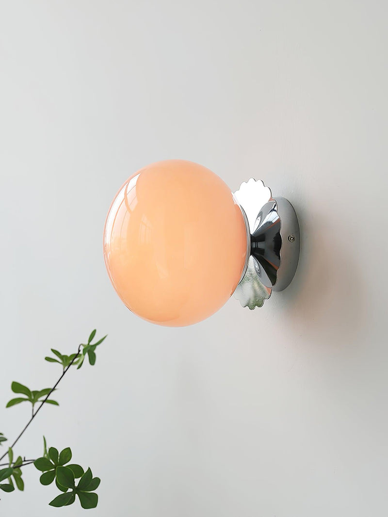Rosa Glas – Wandlamp met moderne elegantie