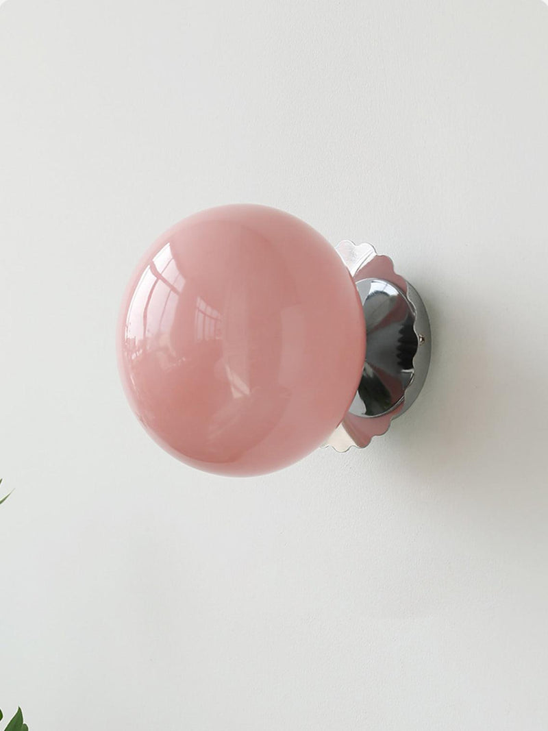 Rosa Glas – Wandlamp met moderne elegantie