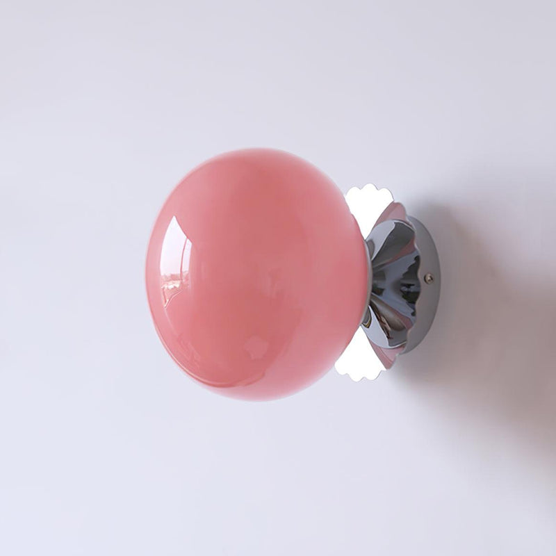 Rosa Glas – Wandlamp met moderne elegantie