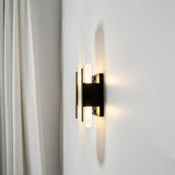 Melange Elongated – Wandlamp van albast met messing detail