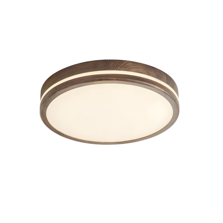 Wooden Halo – Natuurlijke eenvoud aan het plafond