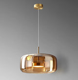 Nara – Minimalistische Glazen Hanglamp met Elegante Koepelvorm