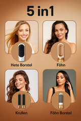 NARA - 5-in-1 Hairstyler met Krachtige Luchtstroom en Quick-Dry Technologie – Voor Drogen, Krullen en Stylen 2