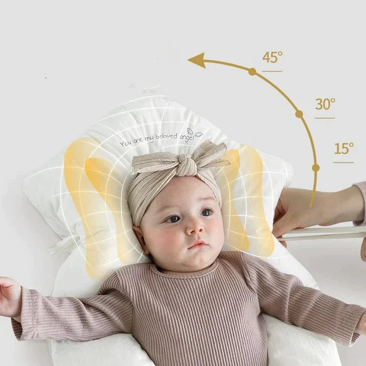 NARA - Antibacterieel Baby Kussen met Armuitsparing – Ademend Katoen – 72x42 cm – Geschikt voor 0-2 jaar 6