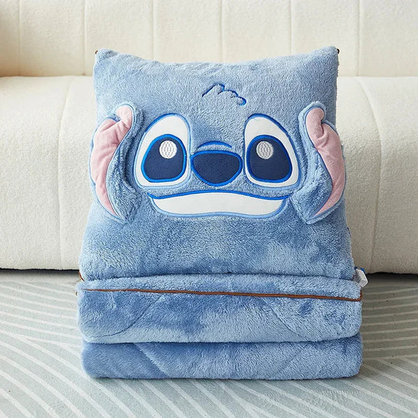 NARA - CozyNest™ Deken met Kussen - Ruimtebesparend Pluche Comfort voor Binnengebruik 1