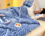 NARA - CozyNest™ Deken met Kussen - Ruimtebesparend Pluche Comfort voor Binnengebruik 5