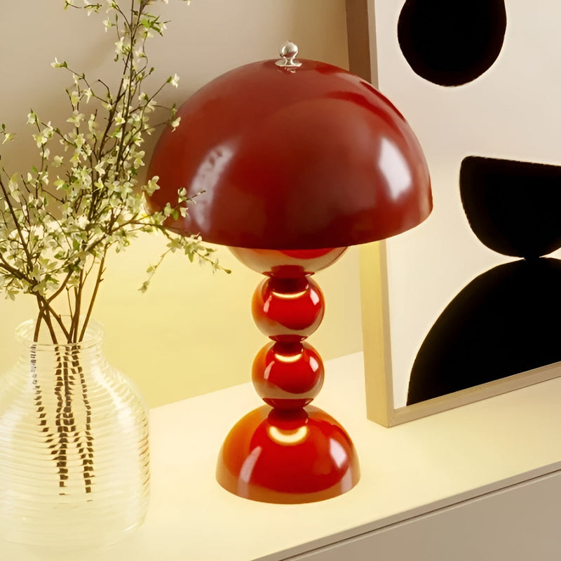 NARA - Dimbare Scandinavische Tafellamp met Bloemknopontwerp - Wit LED Design Lamp voor Slaapkamer en Woonkamer 14