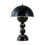 NARA - Dimbare Scandinavische Tafellamp met Bloemknopontwerp - Wit LED Design Lamp voor Slaapkamer en Woonkamer 3