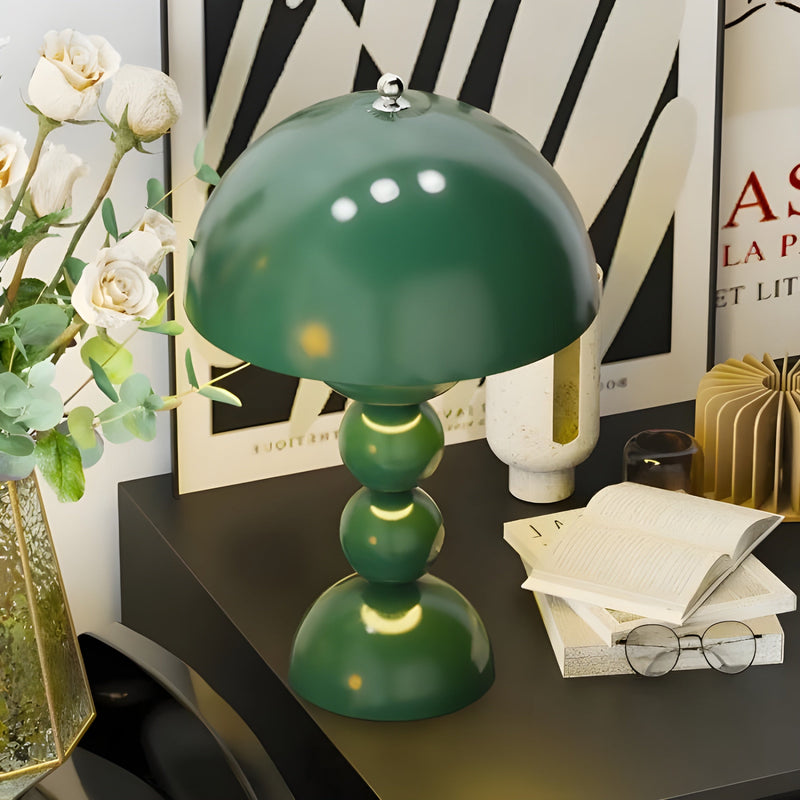 NARA - Dimbare Scandinavische Tafellamp met Bloemknopontwerp - Wit LED Design Lamp voor Slaapkamer en Woonkamer 9