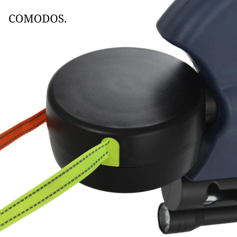 NARA - DuoStride™ Hondenriem met LED-Licht en Ergonomische Grip voor Twee Honden - 3m Lengte, Tangle-Free Design 6