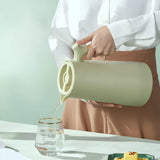 NARA - Geïsoleerde Karaf met Houten Handvat en Glazen Binnenvoering – 1 Liter 2