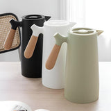 NARA - Geïsoleerde Karaf met Houten Handvat en Glazen Binnenvoering – 1 Liter 6