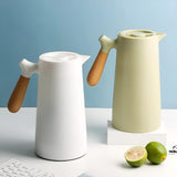 NARA - Geïsoleerde Karaf met Houten Handvat en Glazen Binnenvoering – 1 Liter 7