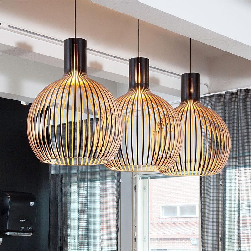 NARA - Handgemaakte Houten Hanglamp voor Eettafel en Woonkamer – Duurzaam en Uniek Design 7