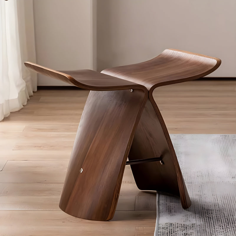 NARA - Handgemaakte ZenWood Bank van Duurzaam Hout – Minimalistisch Design 2
