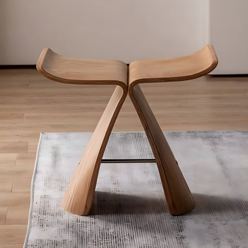 NARA - Handgemaakte ZenWood Bank van Duurzaam Hout – Minimalistisch Design 4