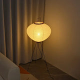 NARA - Japanse Vloerlamp van Rijstpapier – Elegante Staande Lamp voor Woonkamer en Slaapkamer met Warm Licht 3