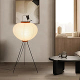 NARA - Japanse Vloerlamp van Rijstpapier – Elegante Staande Lamp voor Woonkamer en Slaapkamer met Warm Licht 4