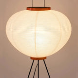 NARA - Japanse Vloerlamp van Rijstpapier – Elegante Staande Lamp voor Woonkamer en Slaapkamer met Warm Licht 6