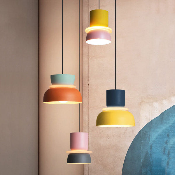 NARA - Kleurrijke LED Hanglamp voor Eettafel en Woonkamer – Modern Design met Energiezuinige Verlichting 1