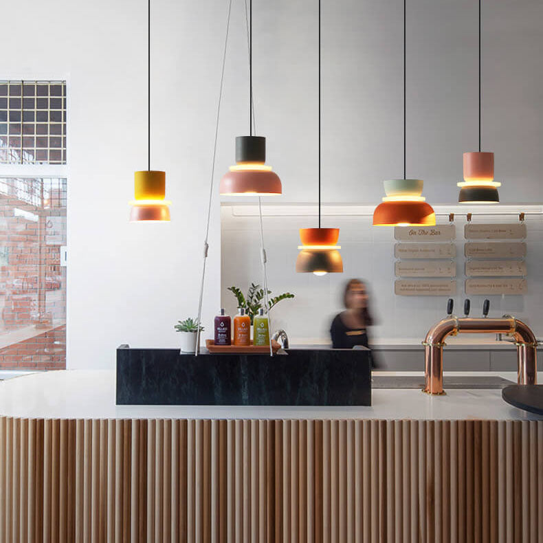 NARA - Kleurrijke LED Hanglamp voor Eettafel en Woonkamer – Modern Design met Energiezuinige Verlichting 2