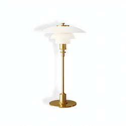NARA - LED Tafellamp met Dimbare Verlichting en Elegante Glasdesign – Scandinavisch Stijl voor Woonkamer, Slaapkamer of Kantoor 0