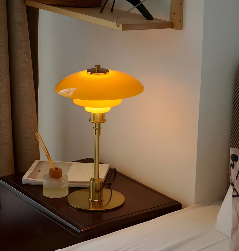 NARA - LED Tafellamp met Dimbare Verlichting en Elegante Glasdesign – Scandinavisch Stijl voor Woonkamer, Slaapkamer of Kantoor 6
