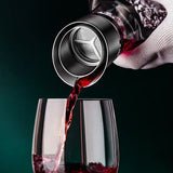 NARA - Luxe 1500ml Iceberg Decanter van Bleifrij Kristal voor Rode Wijn - Handgemaakt en Elegante Vorm 3
