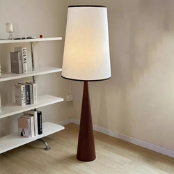 NARA - Minimalistische Houten LED Vloerlamp voor Scandinavisch Interieur - Staande Lamp Woonkamer, 150 cm Hoog 3
