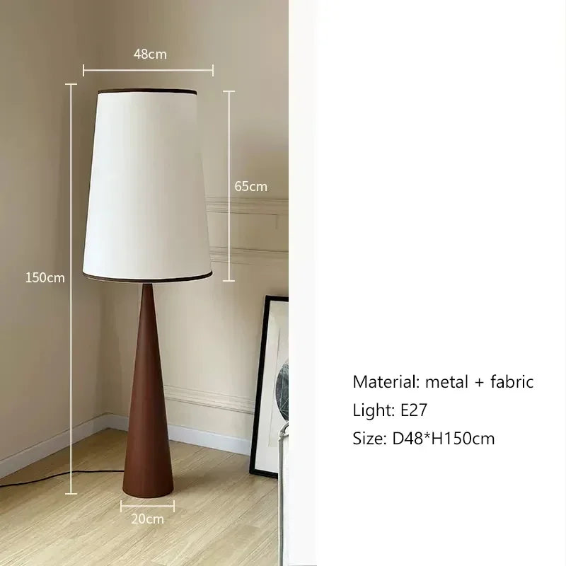 NARA - Minimalistische Houten LED Vloerlamp voor Scandinavisch Interieur - Staande Lamp Woonkamer, 150 cm Hoog 6