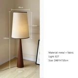 NARA - Minimalistische Houten LED Vloerlamp voor Scandinavisch Interieur - Staande Lamp Woonkamer, 150 cm Hoog 8