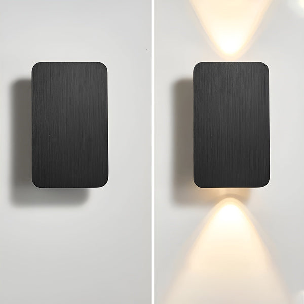NARA - Minimalistische LED Wandlamp Zwart - Energiezuinig Design voor Binnen en Moderne Interieurs 1