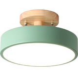 NARA - Moderne LED Deckenleuchte in Beige, Groen, Roze, Wit, Grijs - Halbunterputz Design 6