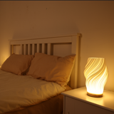 NARA - Moderne Swirl Tafellamp met Warme LED Verlichting – Compact en Stijlvol voor Elk Interieur 6