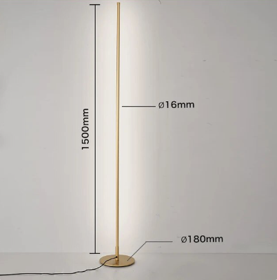 NARA - Moderne Vloerlamp met Minimalistisch Design en Energiezuinige LED Verlichting voor Woonkamer 5