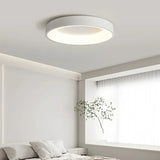 NARA - Ronde LED Plafondlamp met Scandinavisch Ontwerp - Warmwit Licht - 30 cm Aluminium en Acrylglas 0
