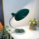 NARA - ScandiArc Tafellamp van Ijzer met Bauhaus Design en Chroomafwerking 4