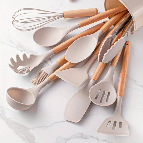 NARA - Silicook™ Hittebestendig Silikon Kookgerei Set - BPA-vrij en Ergonomisch 0