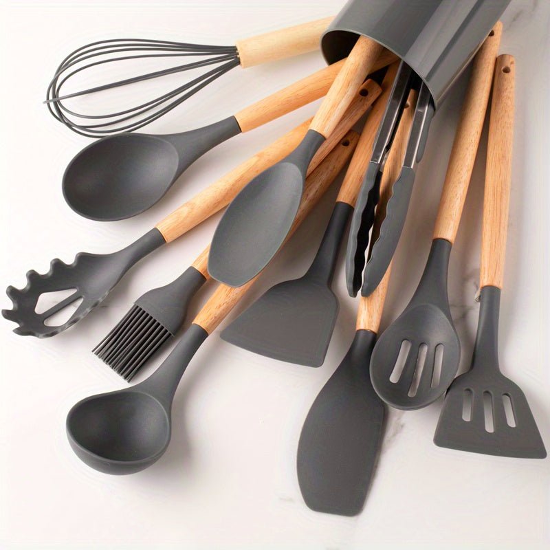 NARA - Silicook™ Hittebestendig Silikon Kookgerei Set - BPA-vrij en Ergonomisch 5