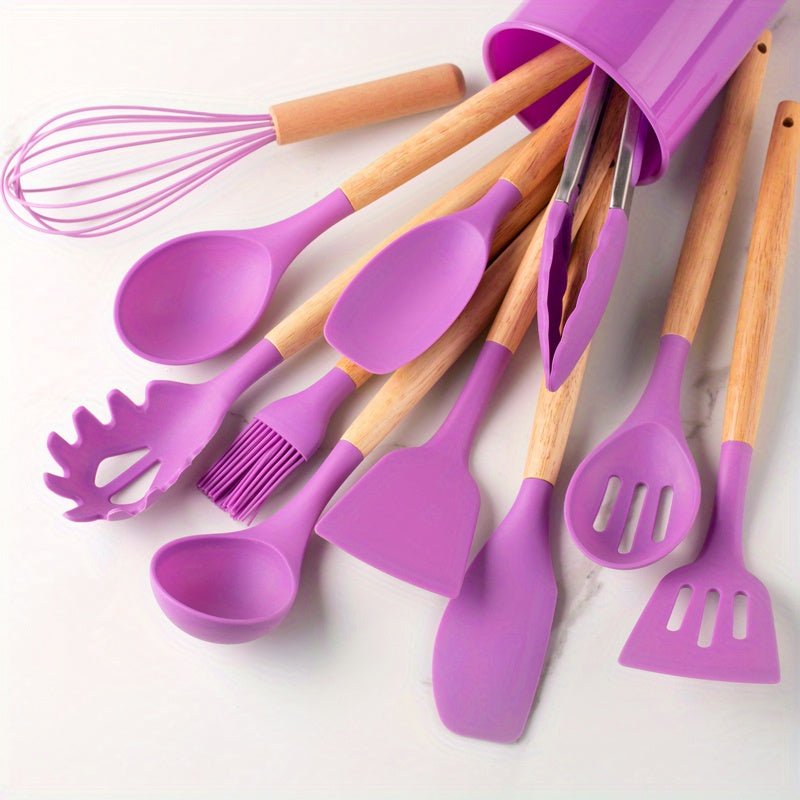 NARA - Silicook™ Hittebestendig Silikon Kookgerei Set - BPA-vrij en Ergonomisch 7