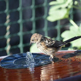 NARA - Solar Fontein voor Vijver en Vogelbad met 6 Sproeikoppen – Draadloze Zonne-energie, Duurzaam Kunststof 3