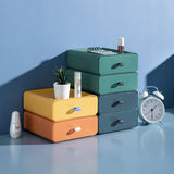 NARA - Stapelbare Kunststof Opbergdozen 8x20x19 cm voor Georganiseerd Interieur – Modern en Veelzijdig Design 0