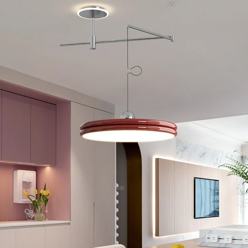 NARA - Verstelbare Hanglamp Eettafel met Draaibare Armen – Modern Design voor Woonkamer en Slaapkamer 0